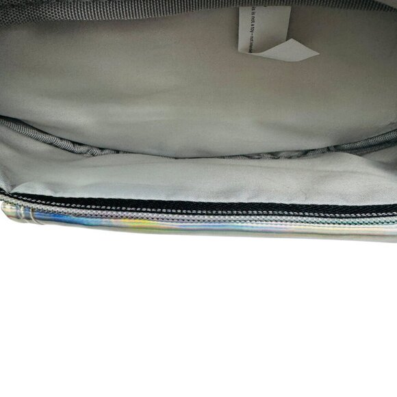Raising Canes Silver Holographic Adjustable Strap Fanny Pack - Picture 6 of 8